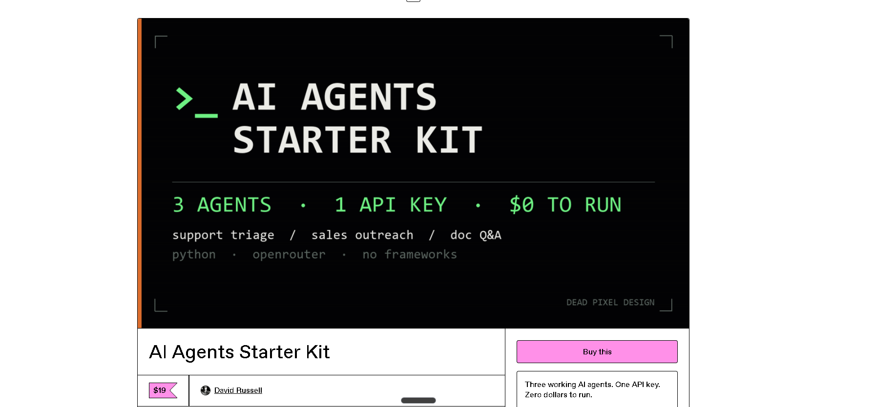 AI Agents Starter Kit